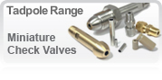 Miniature check valves